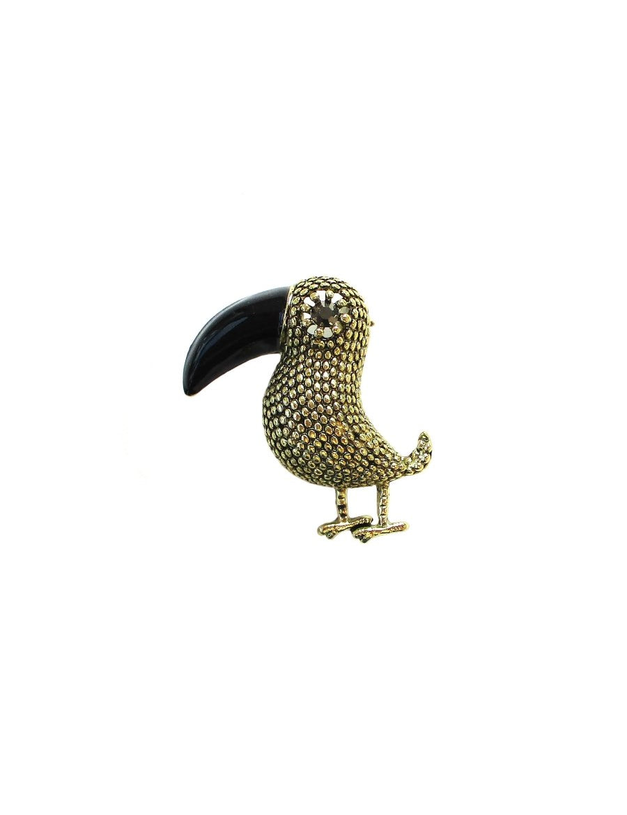 Spilla Arca di Noè Tucano Oro - Infinity Concept Store