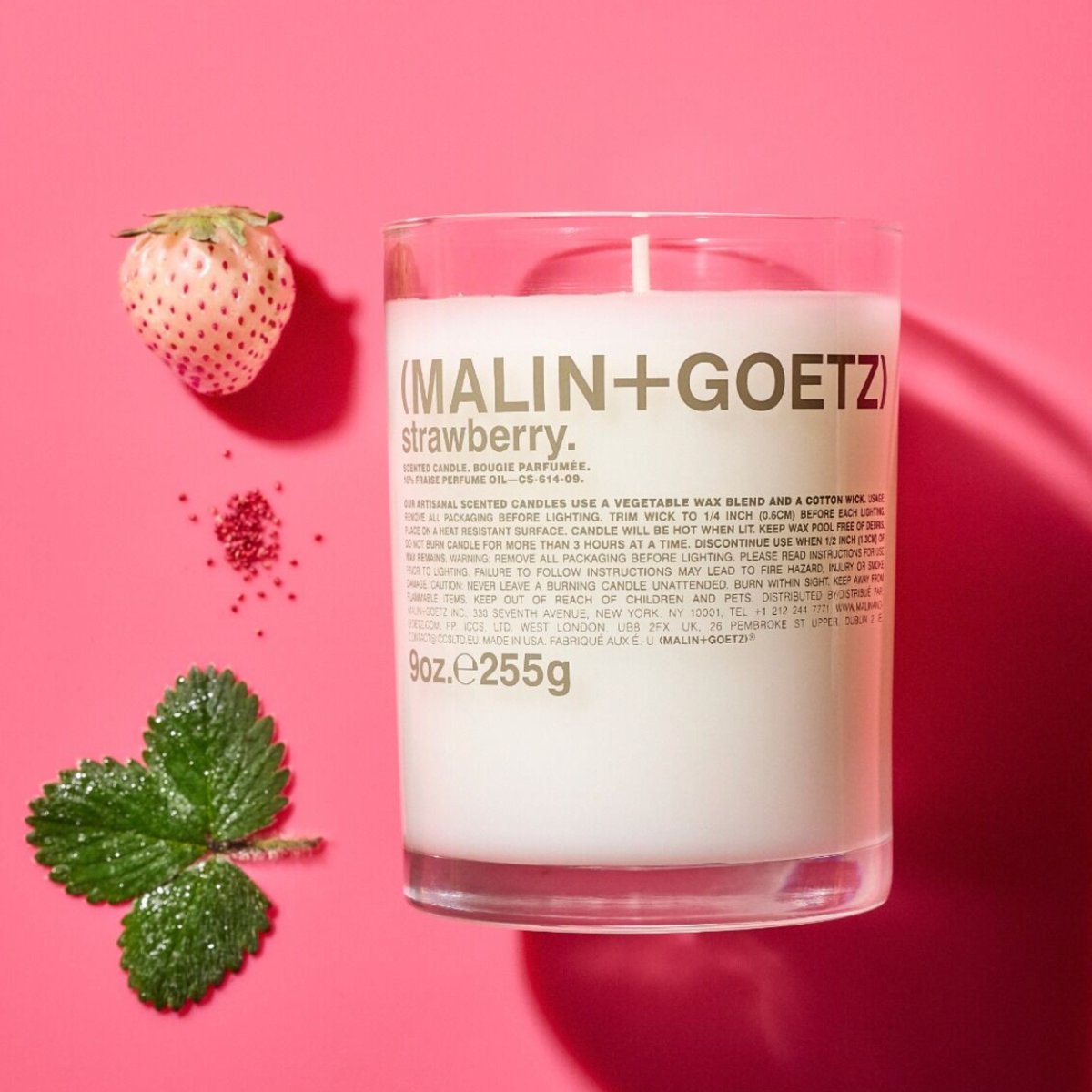 Strawberry Candle - Candela alla fragola - Infinity Concept Store