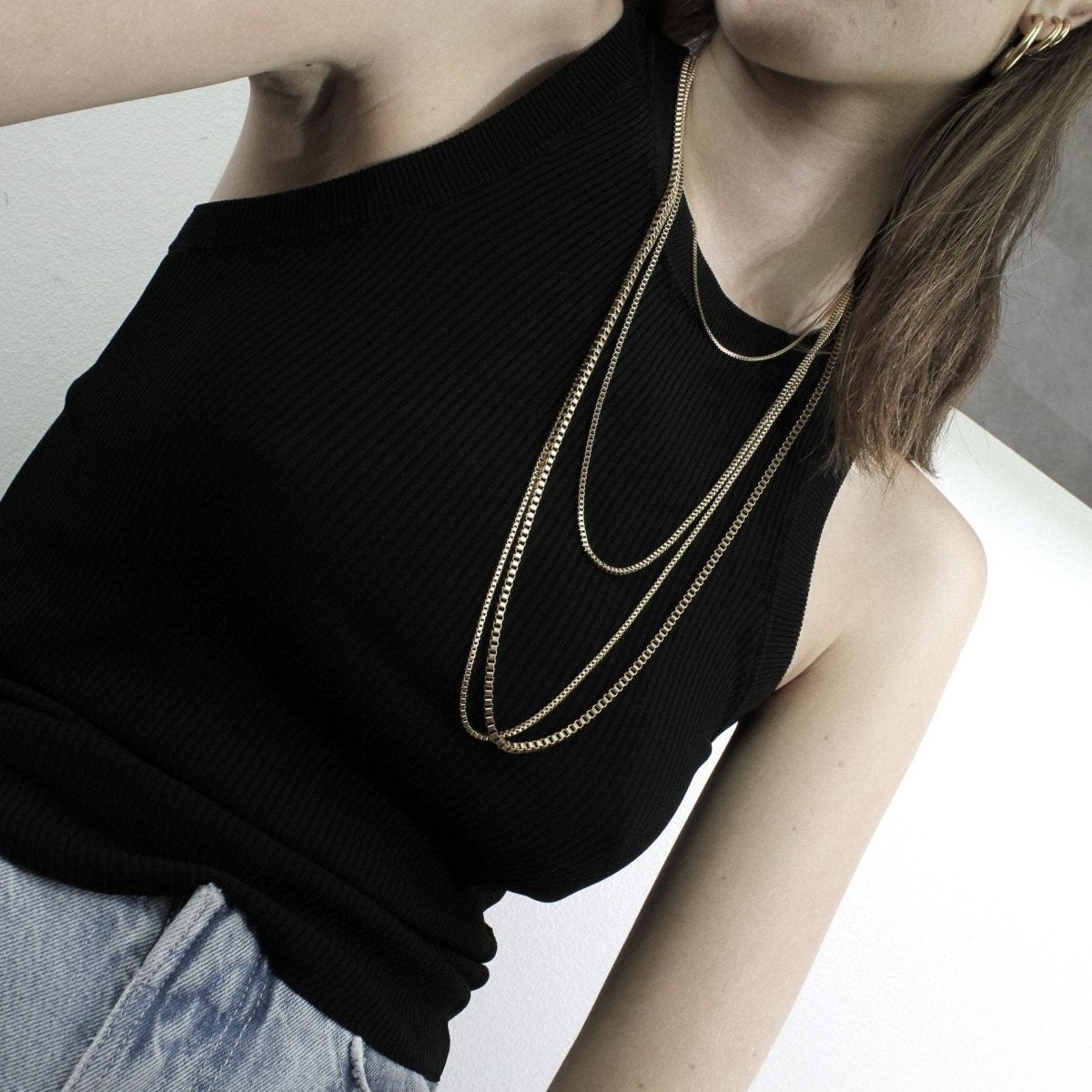Collana a catena impermeabile Passion, placcata in oro 18 carati - Infinity Concept Store