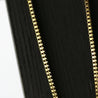 Collana a catena lunga e robusta Passion, impermeabile, 70 cm, 18 carati - Infinity Concept Store