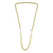 Collana Audrey IN:BIG Chain Mix placcatura in oro - Infinity Concept Store