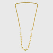 Collana Audrey IN:BIG Chain Mix placcatura in oro - Infinity Concept Store