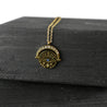 Collana con amuleto CZ colorato impermeabile Harmony in oro 18 carati PLA - Infinity Concept Store