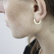 Joy, orecchino a cerchio - Infinity Concept Store