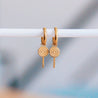 Orecchini in acciaio inossidabile con lecca-lecca - oro - Infinity Concept Store